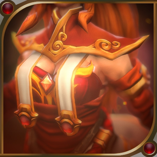 Cape of the Divine Flame