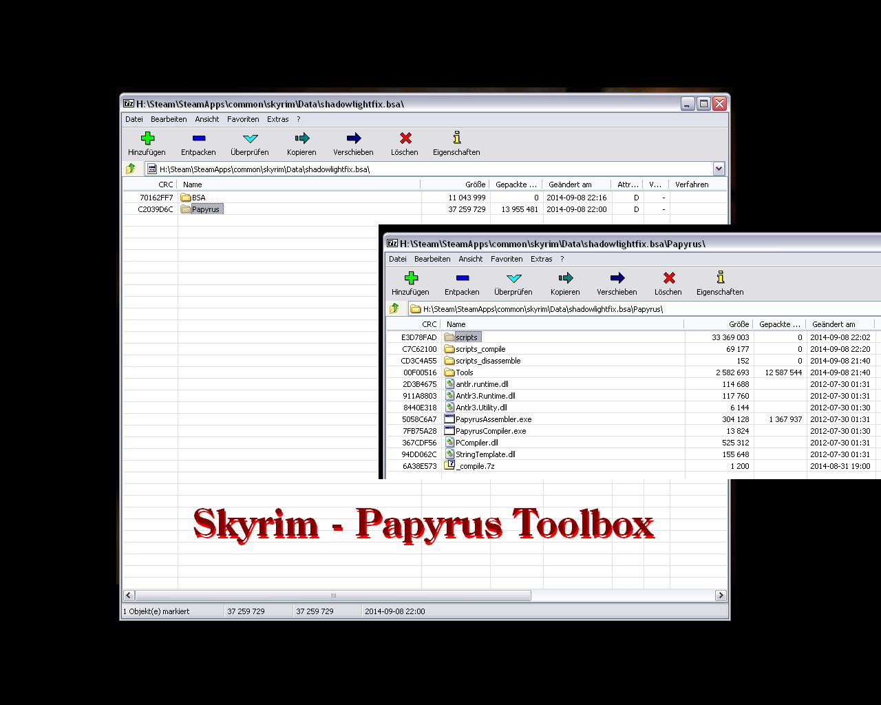 Skyrim (7z) - Papyrus Toolbox preview