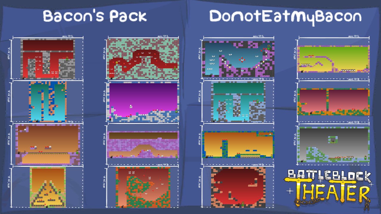 Bacon's Slightly (or very) Easy but Still Moderately Difficult Level Pack