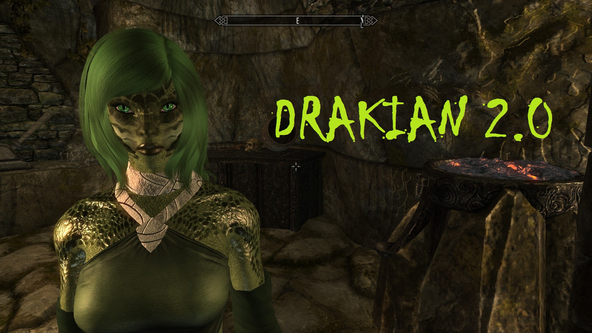 Drakian Argonian replacer (skyrim online compatible)