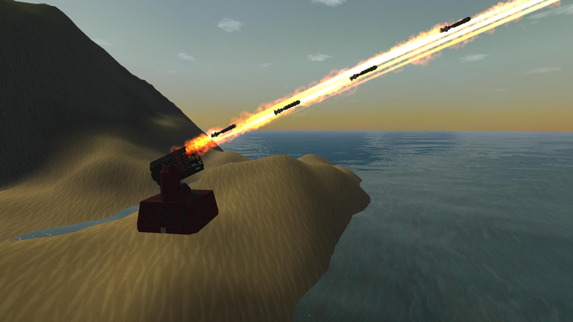 Archer Coastal Defence Missile Pod