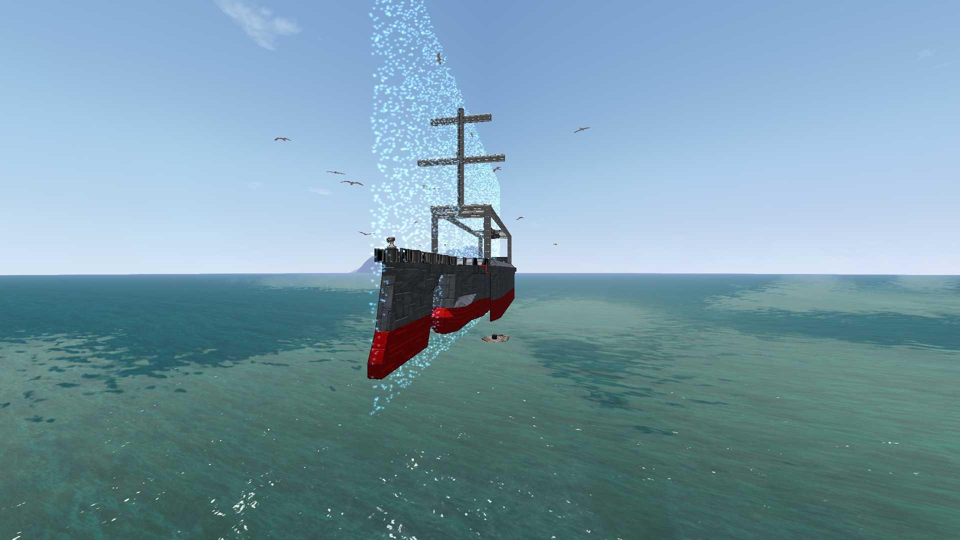 dishonered whaling ship replica