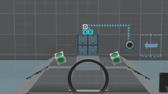 Floating Laser Cube Glitch