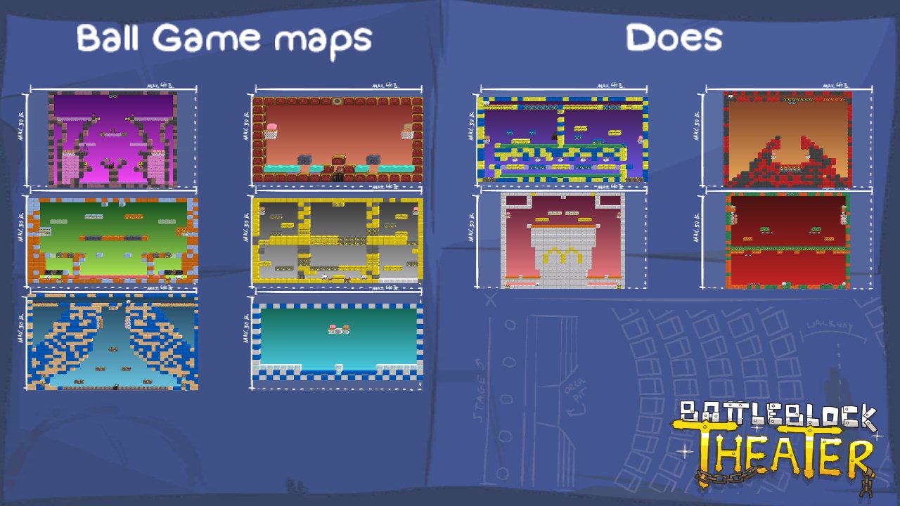 Ball Game maps