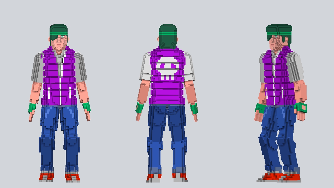 Biker Unhelmeted