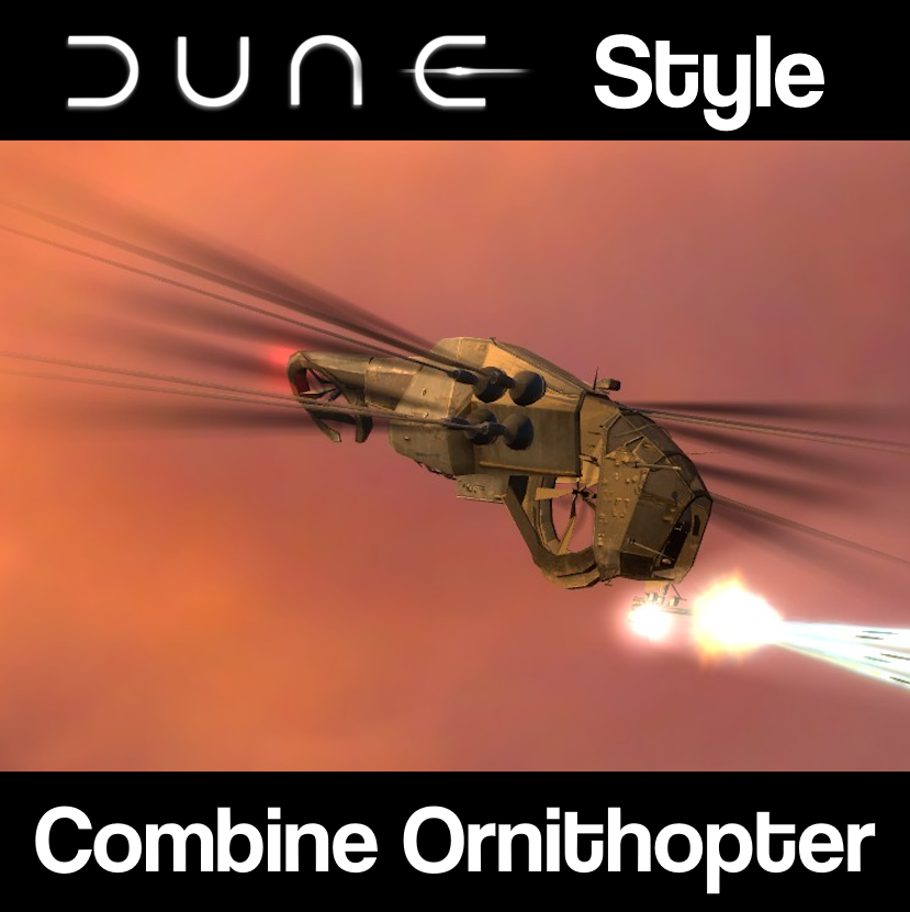 DUNE-Style Combine Ornithopter