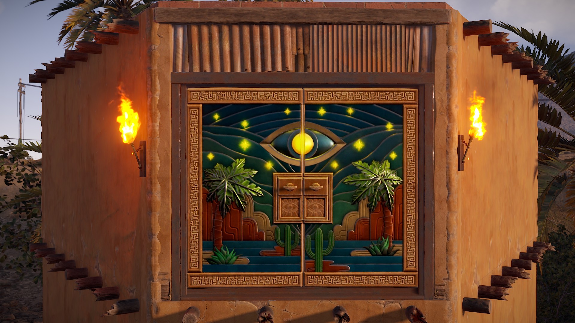 Oasis Sheet Metal Double Door screenshot 1