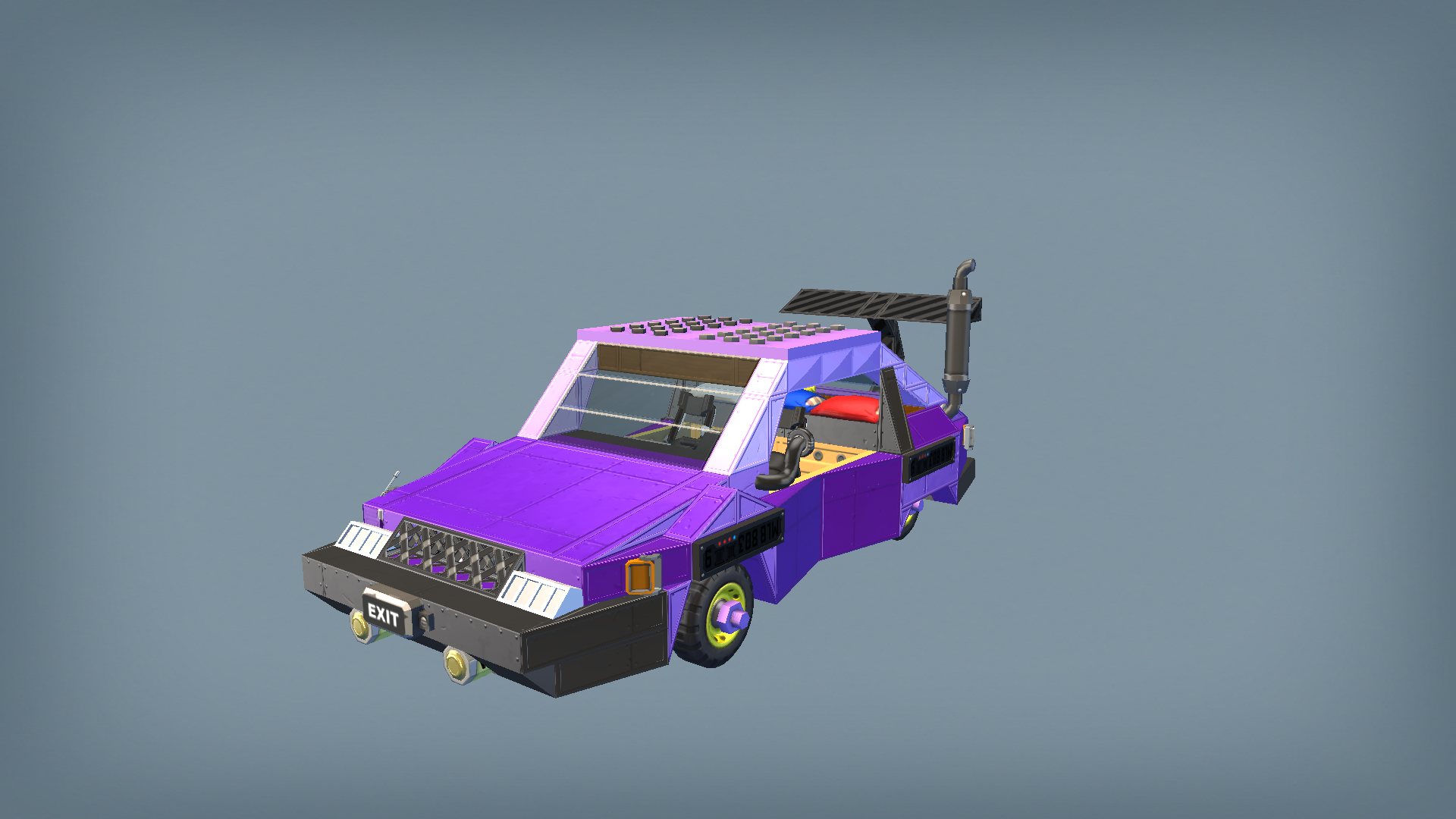 VZB Cometa 08 Purple paint