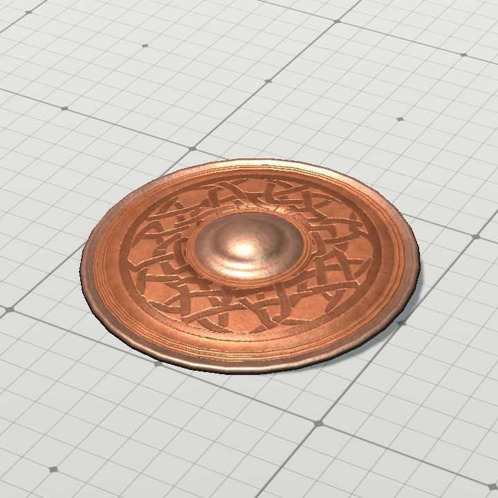 Bronze Shield 1 Flat