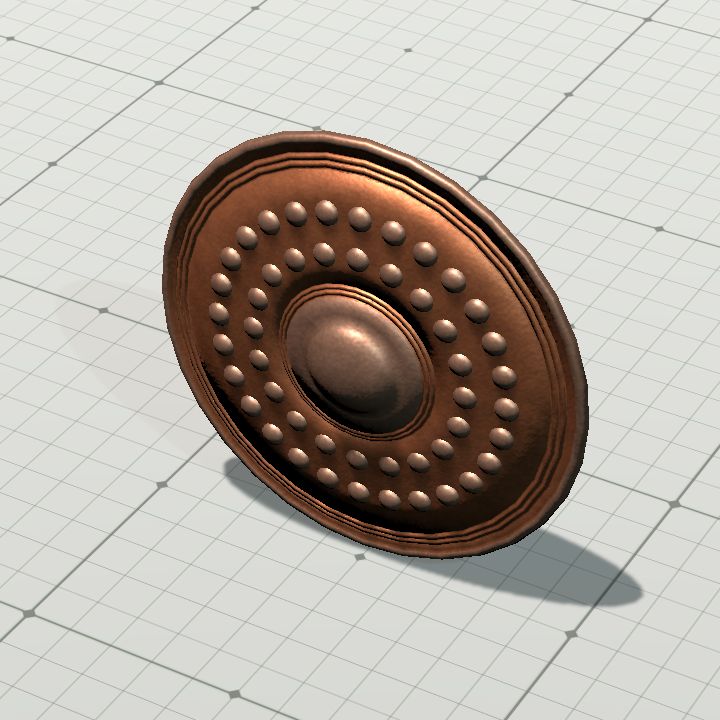Bronze Shield 3 Vertical