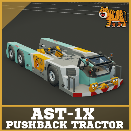 AST-1X (Heavy Towbarless Pushback Tractor)