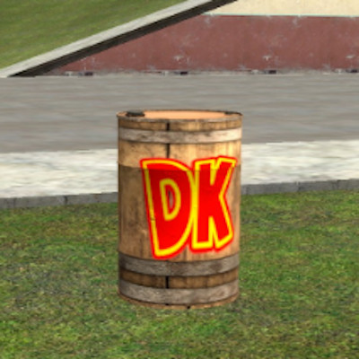 Donkey Kong Explosive Barrel Replacement