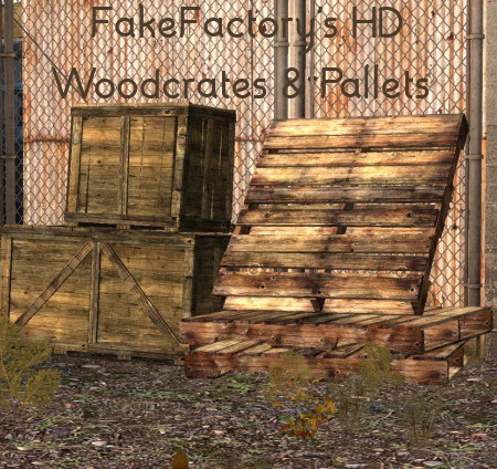 FakeFactory's HD Woodcrates & Pallets