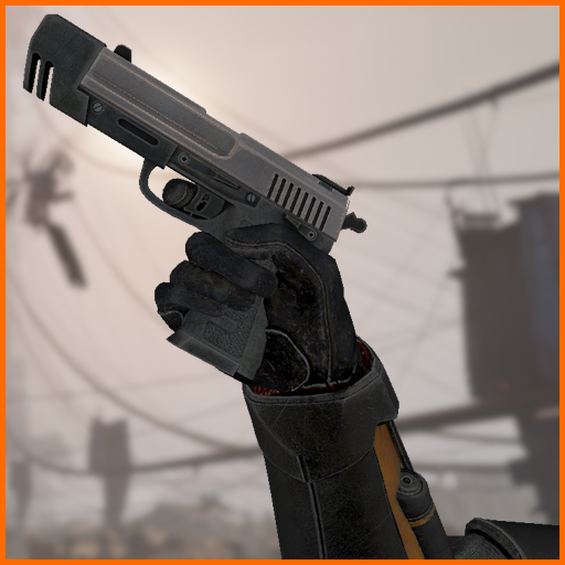 MTB's One-Handed Pistol Reanimation with HL2 RTX's Arms