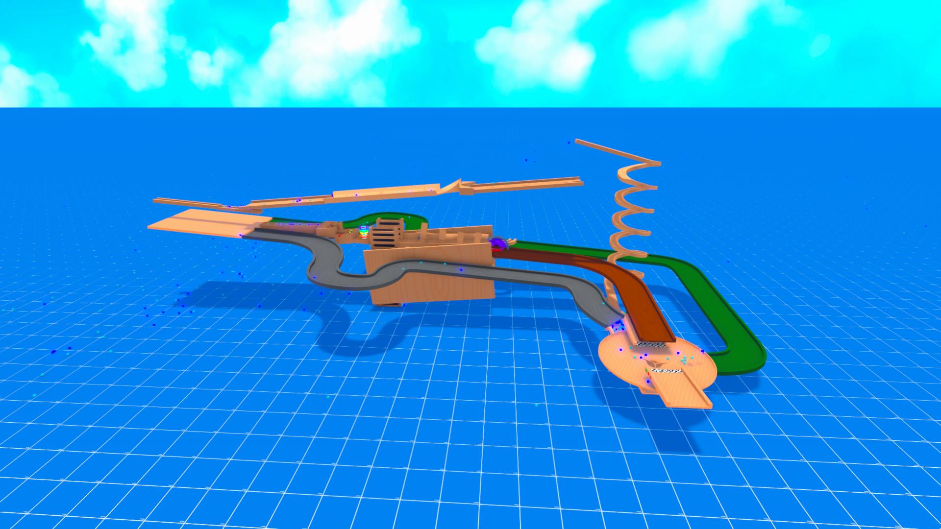 short and sweet marble run by rocksjboy