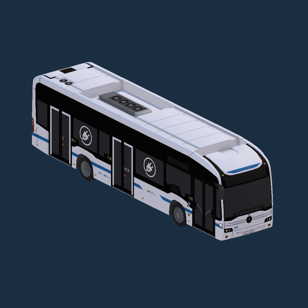 ZVB eCitaro mit Elektrisch Sticker