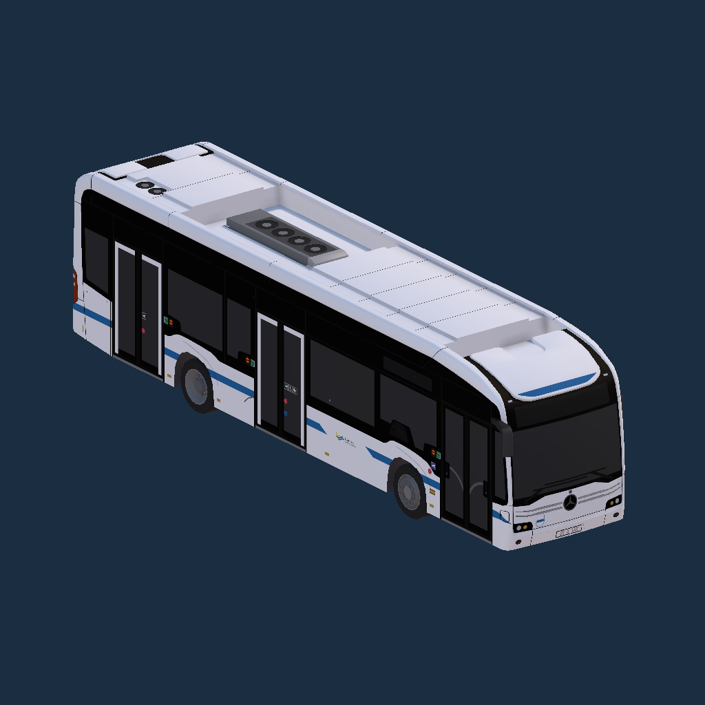 ZVB eCitaro ohne Elektrisch Sticker
