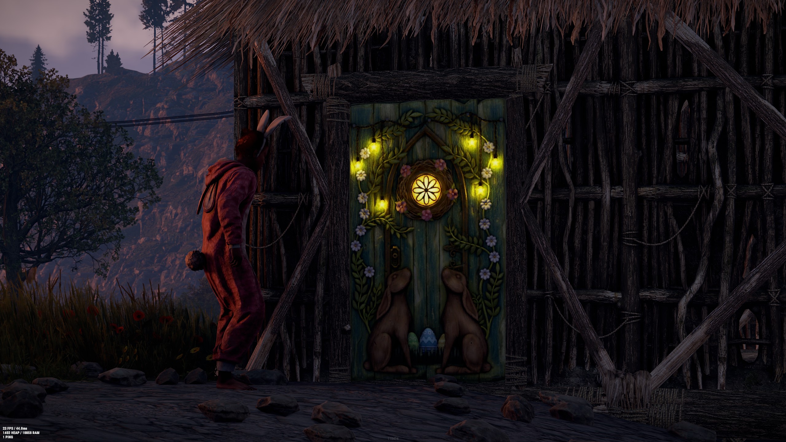 Wooden Rabbit Door thumbnail 9