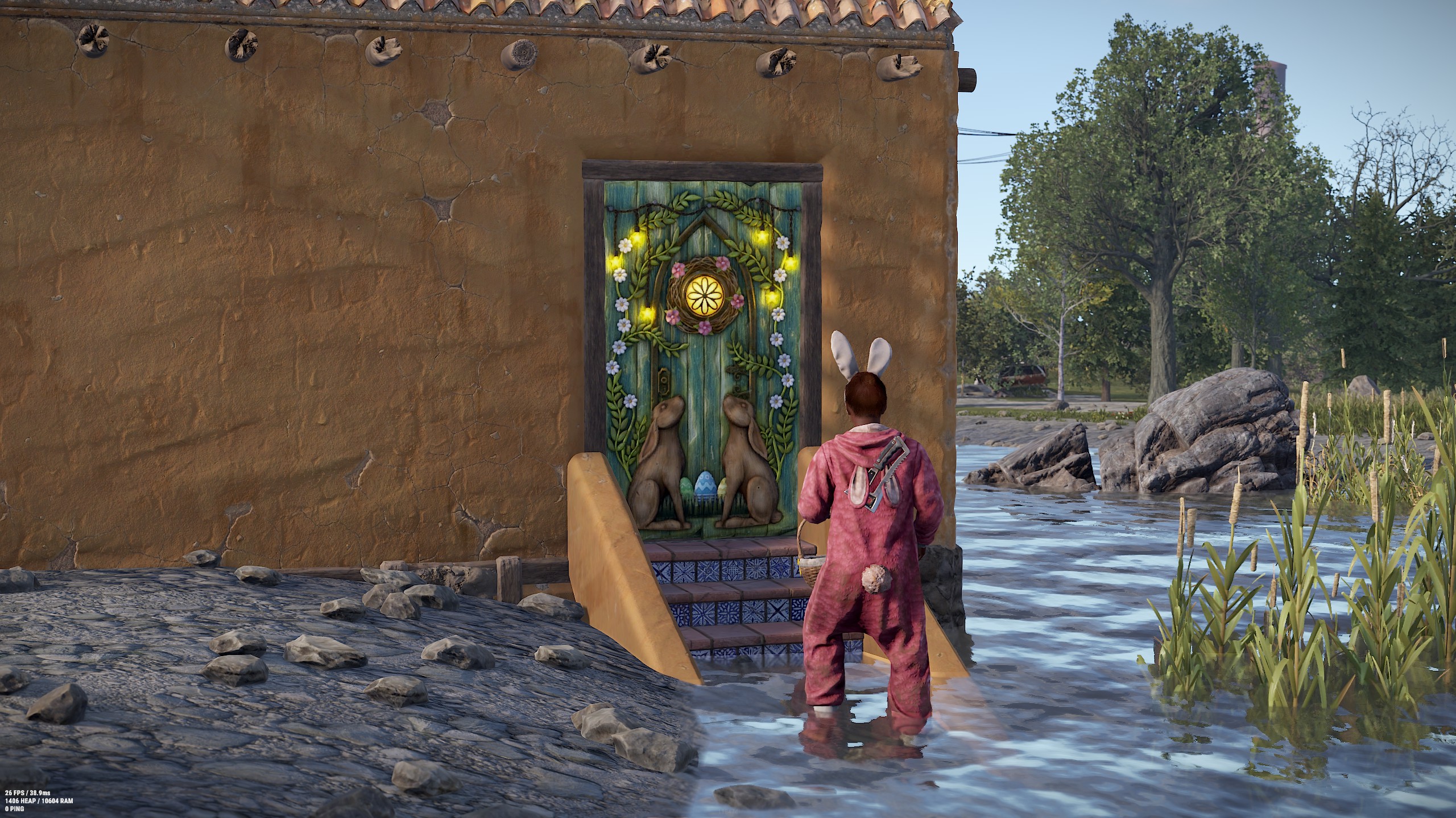 Wooden Rabbit Door thumbnail 2