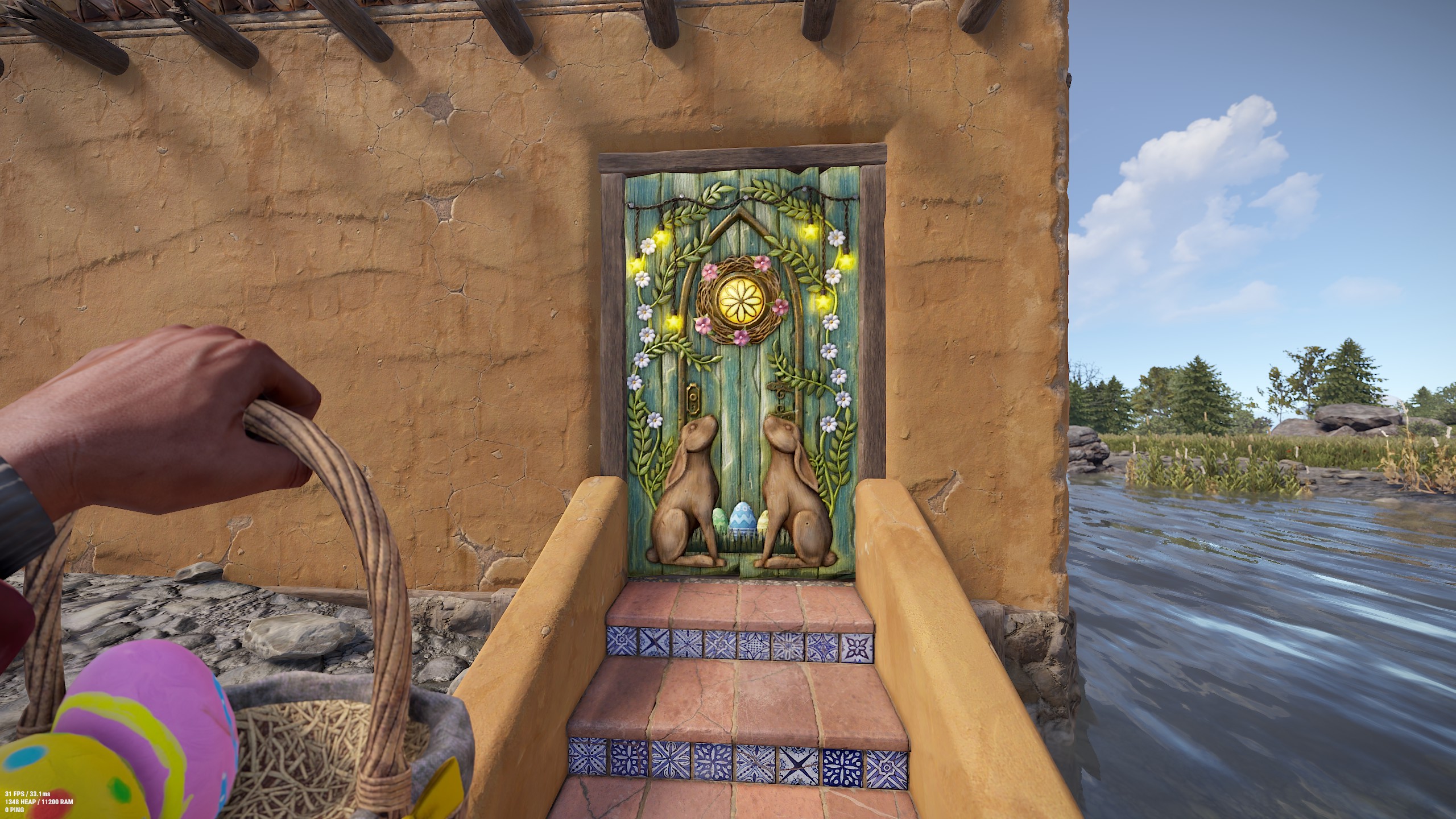 Wooden Rabbit Door thumbnail 4
