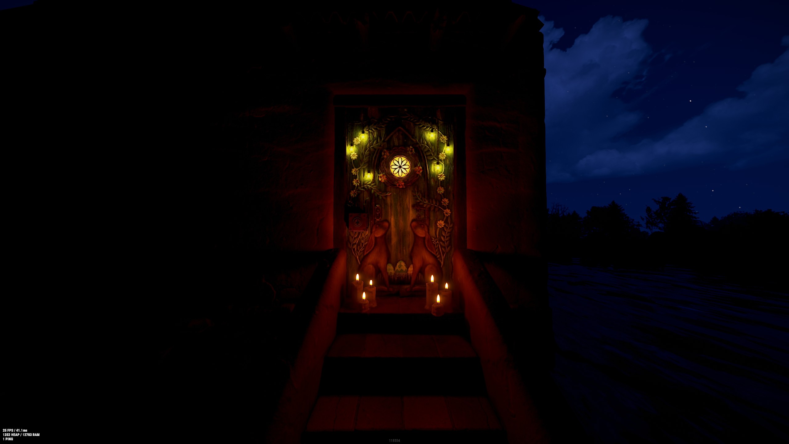 Wooden Rabbit Door thumbnail 5
