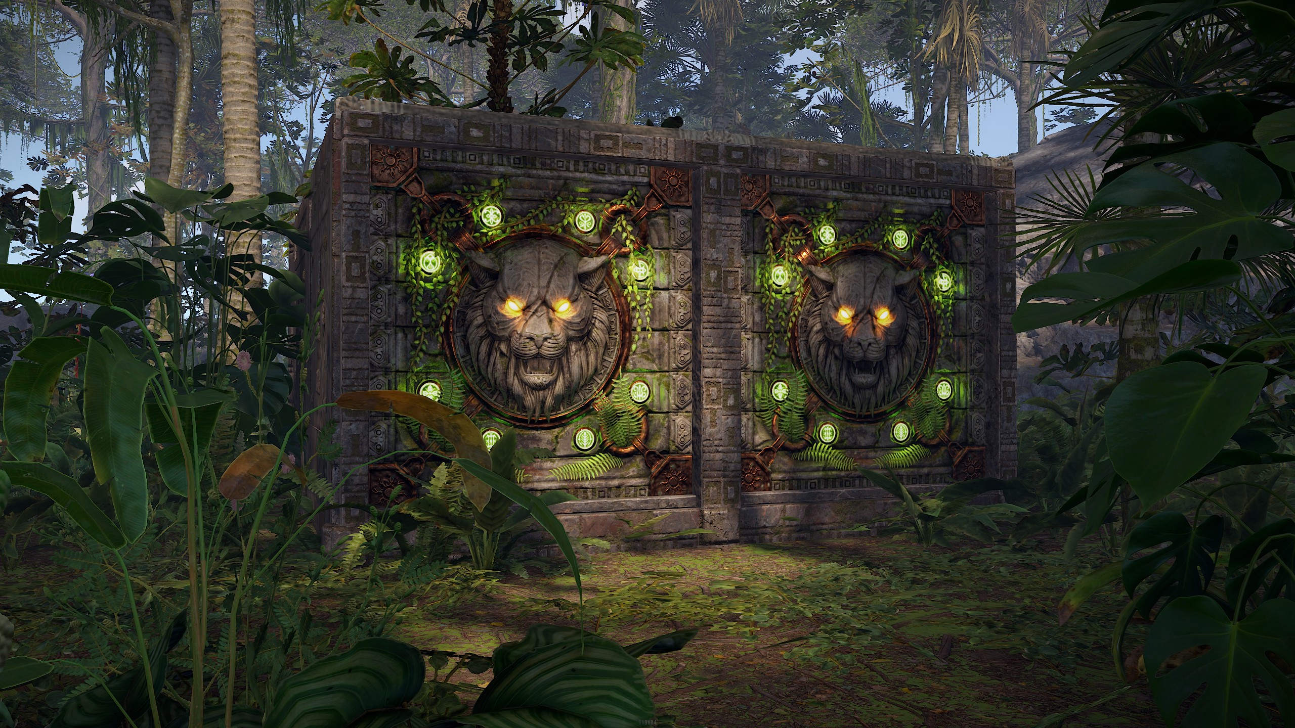 Jungle King Garage Door