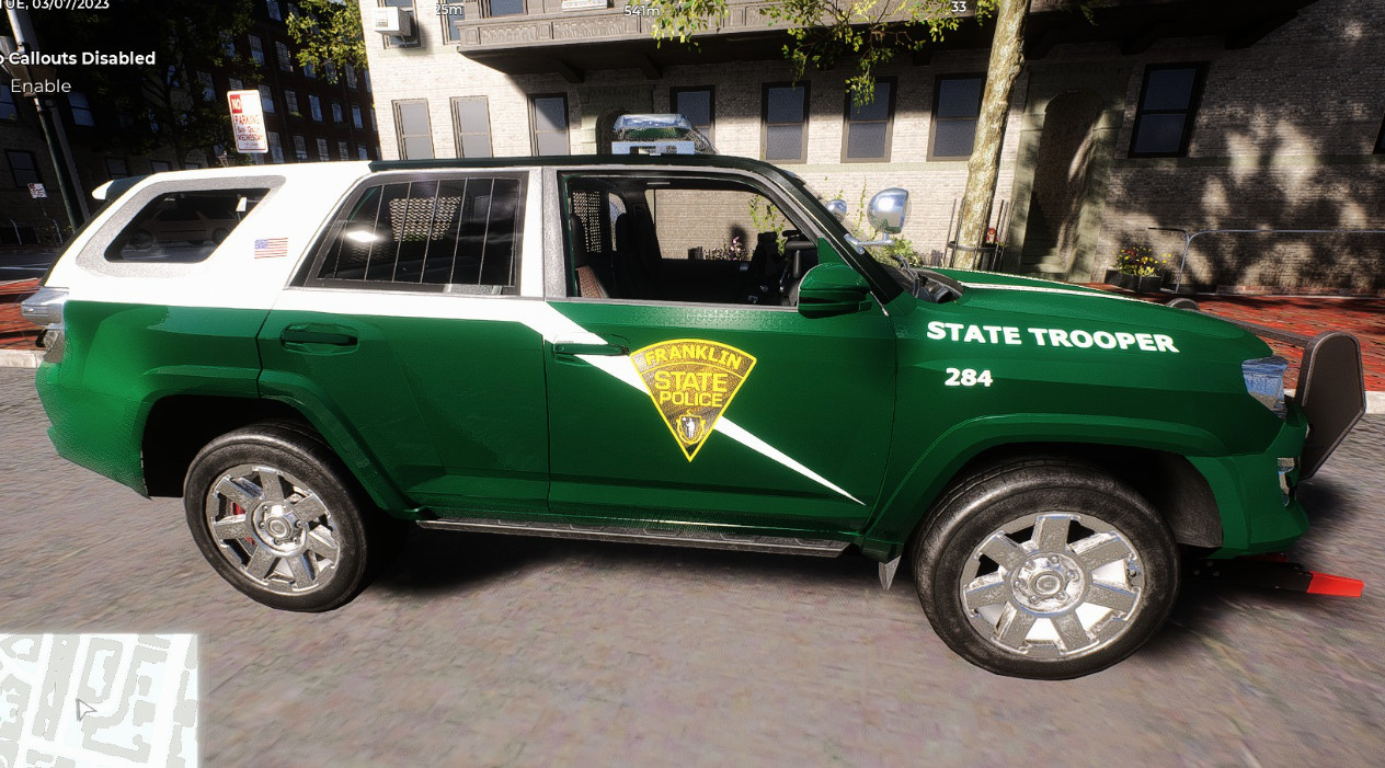 Brighton Lore State Police EPV Slick top based onFlorida