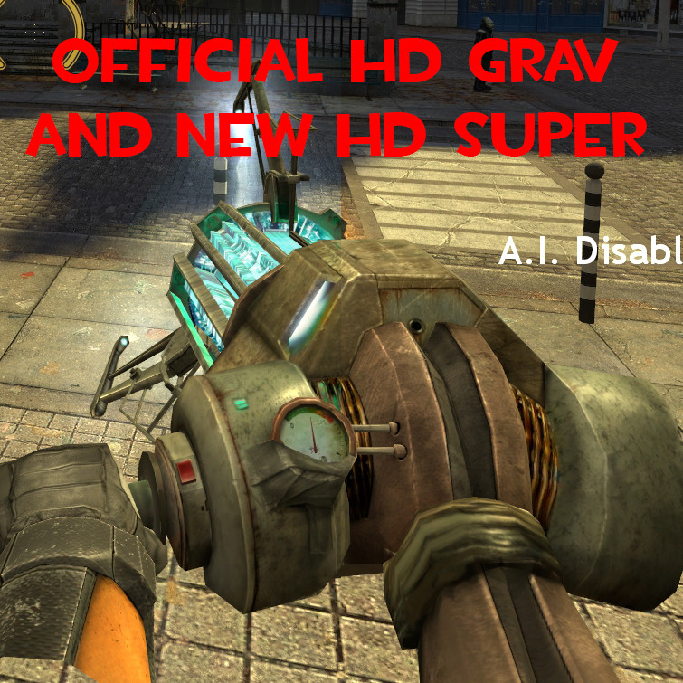1K Gravity Gun and Super Grav