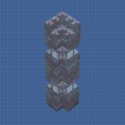 Tower Wall Inside Corner, 2 extra wall Layers, 1 of 16