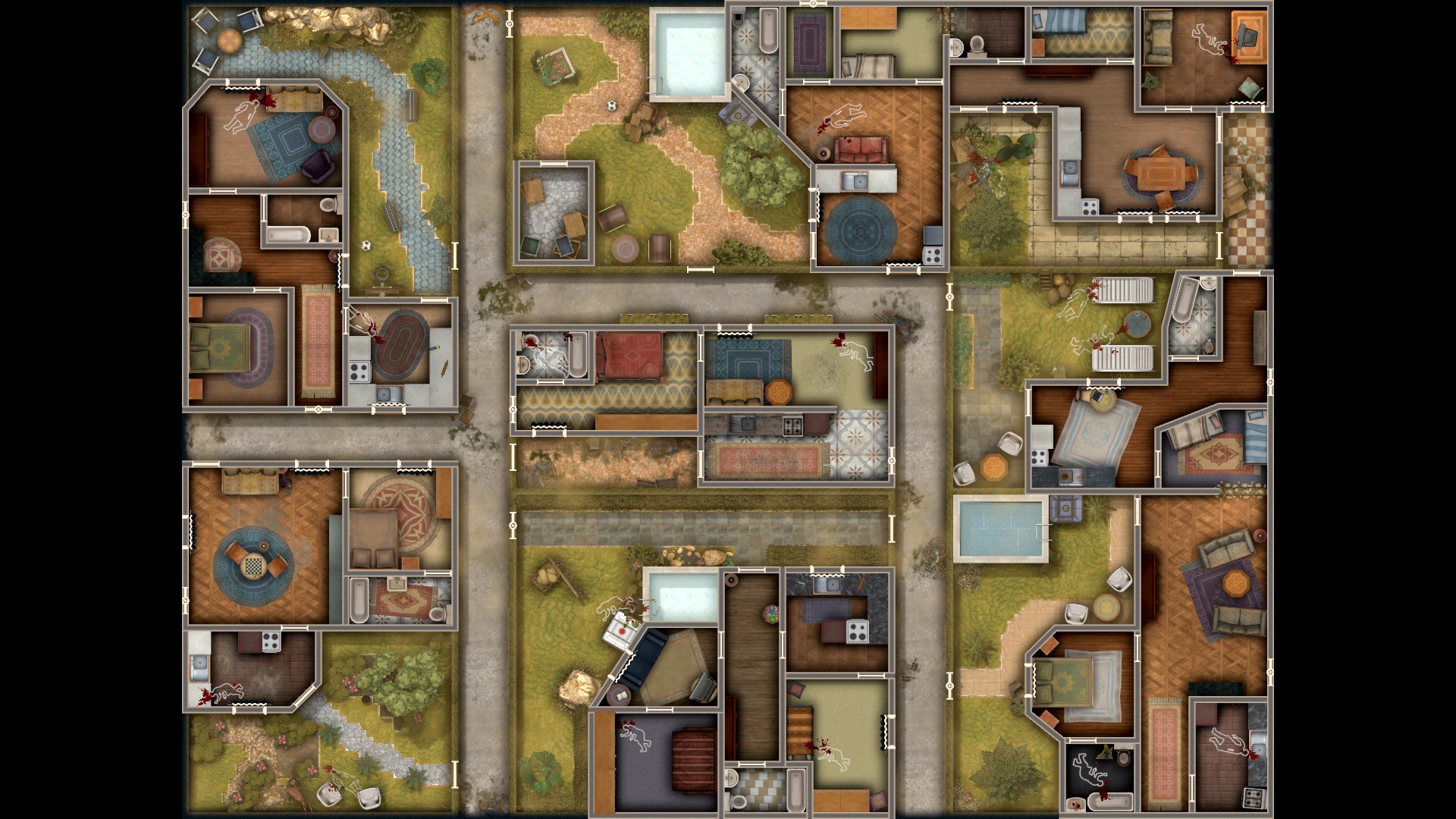 aching alleys#4 Bloody backyards