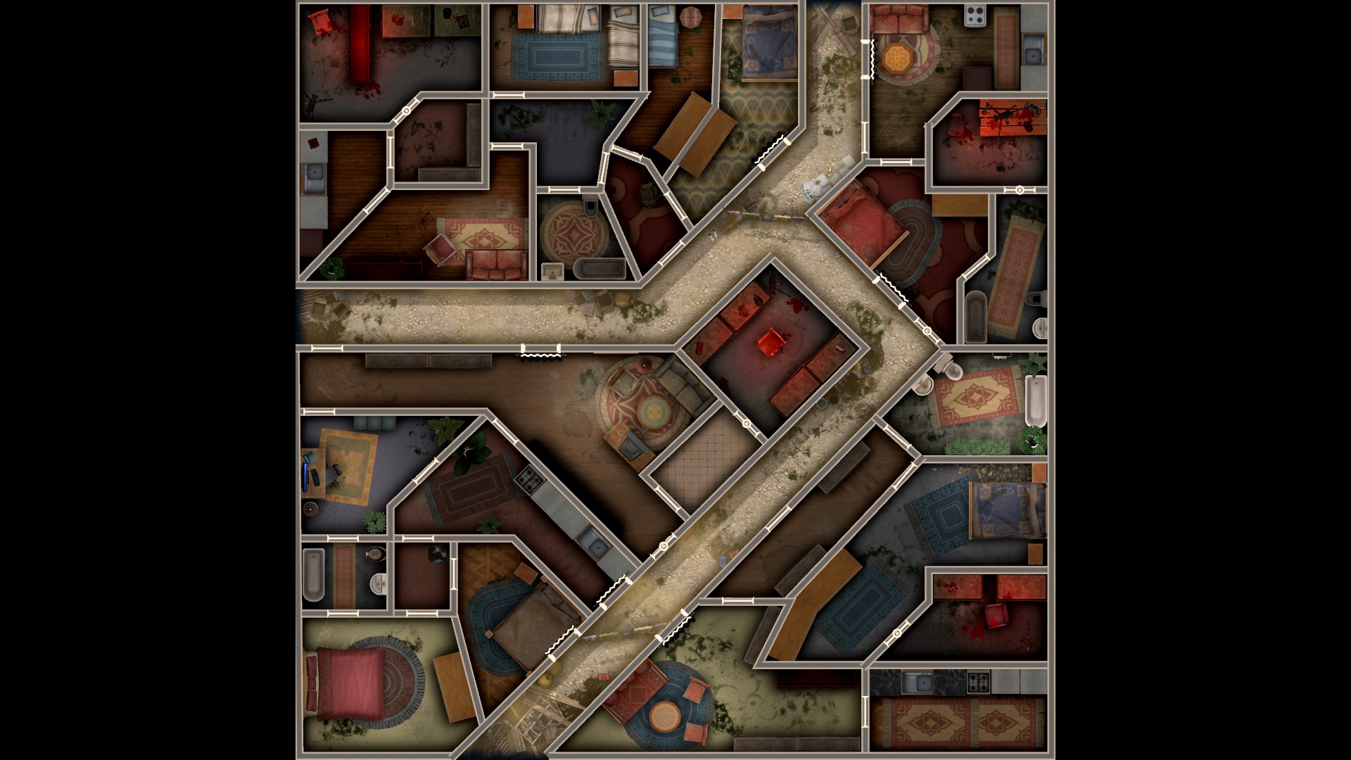 Aching alleys #5 Reckless red-rooms