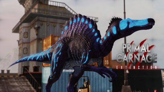 Sapphire Spinosaurus