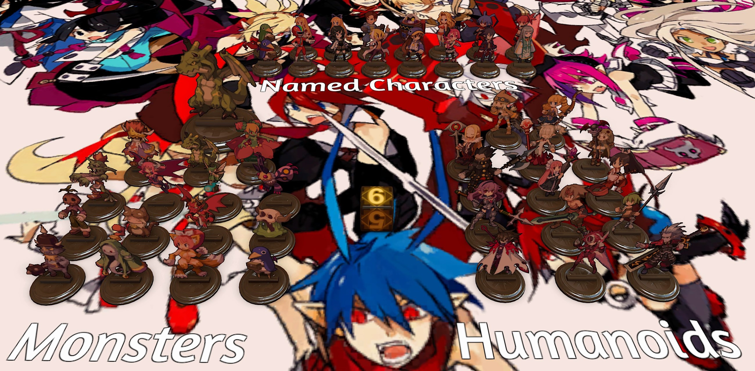2D Disgaea Figures