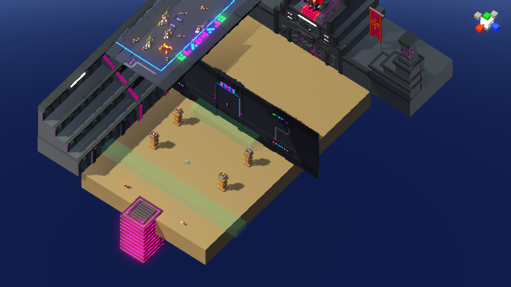 Very simple 5 levels (human counterattack robot4)