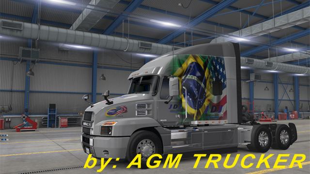 SKIN TRUCK MACK ANTHEM JDJ (JUNIOOFICIALGAMES) - CANAL AGM TRUCKER