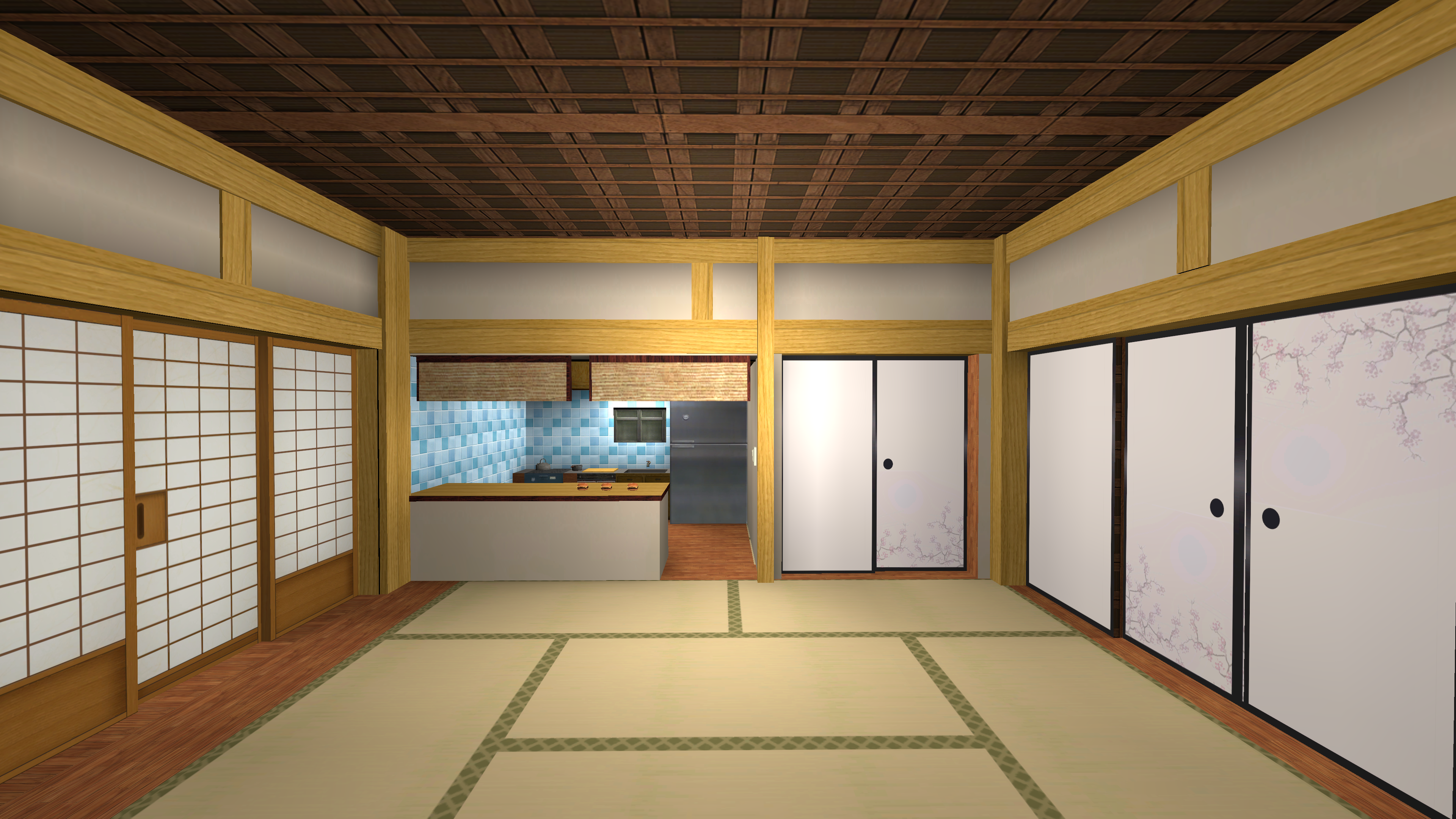 Fate/Stay Night Emiya House 360 Panorama Backgrounds