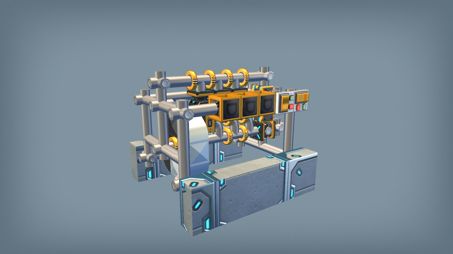 3 piston engine