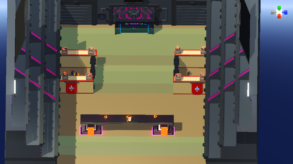 Very simple 5 levels (human counterattack robot1)