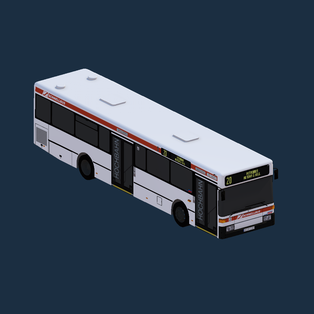 MB O 405 N1 (2D) - Hamburger Hochbahn HHA - 65er (Schnellbus)