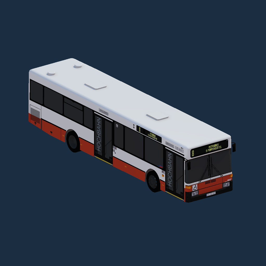 MB O 405 N2 (2D) - Hamburger Hochbahn HHA - 16er