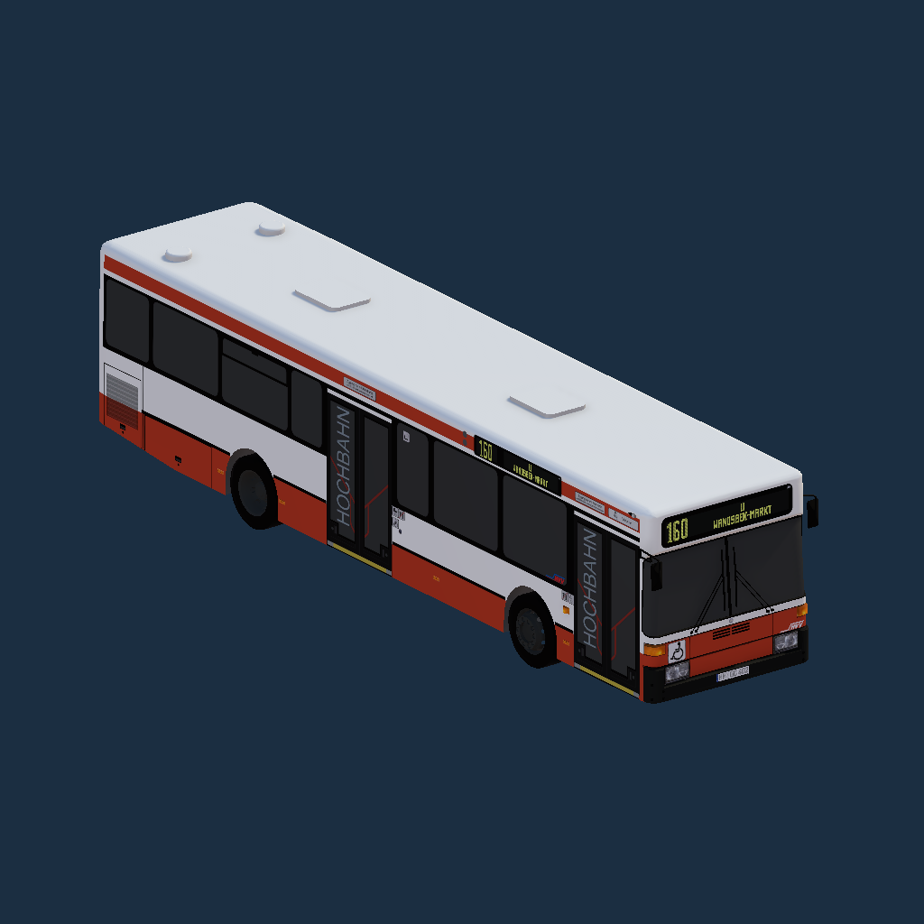 MB O 405 N2 (2D) - Hamburger Hochbahn HHA - 17er