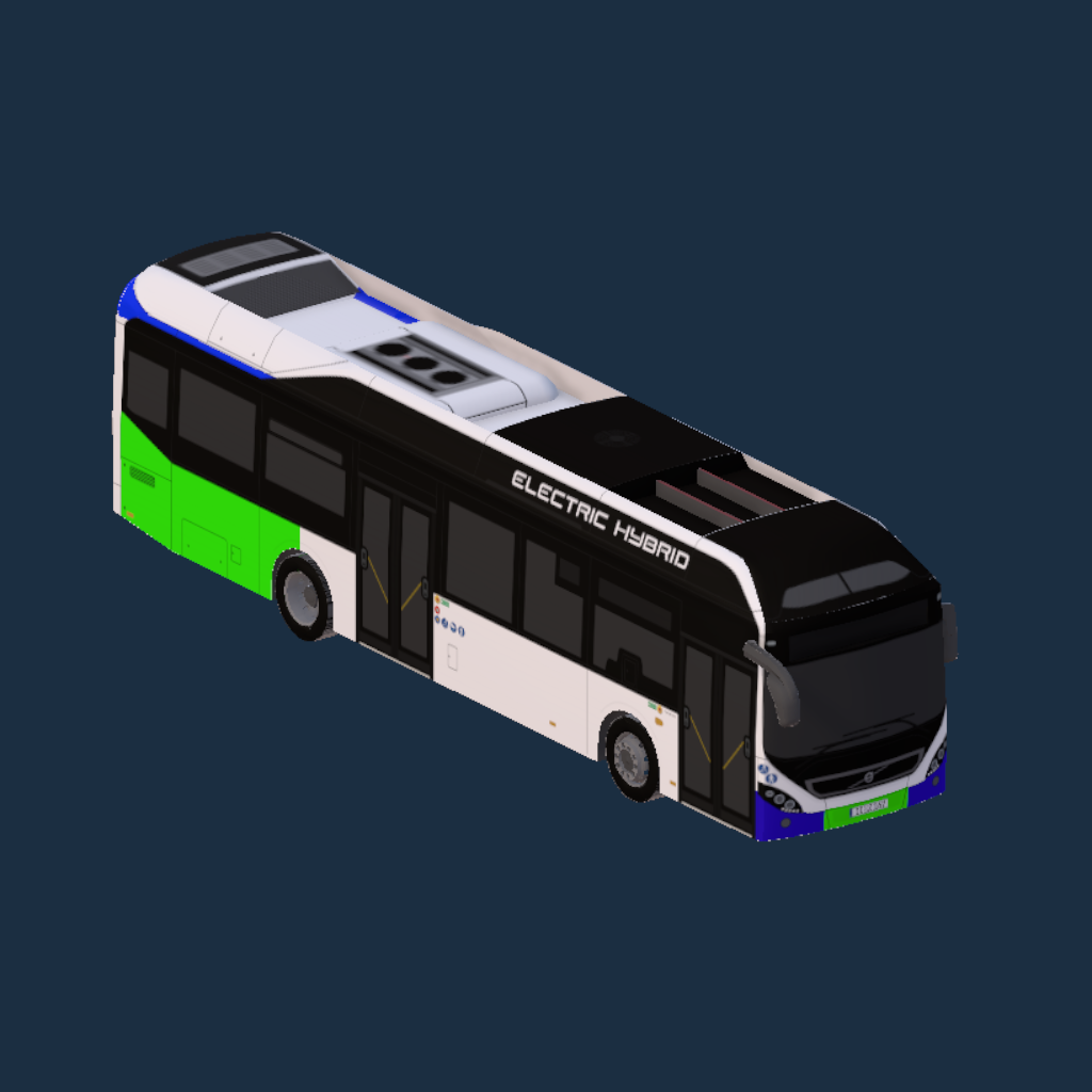 volvo 7900 electric hybrid szczecin 12EH