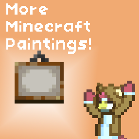 More Minecraft Paintings in Starbound