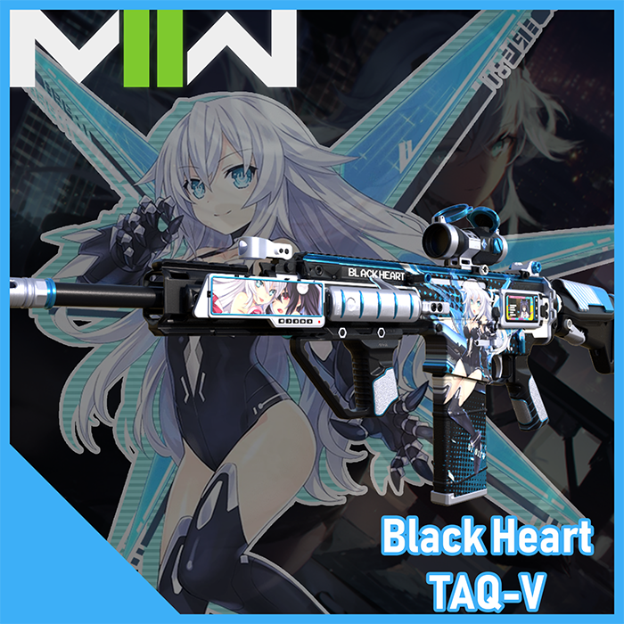 【MW Base】Hyperdimension Neptunia Black Heart TAQ-V