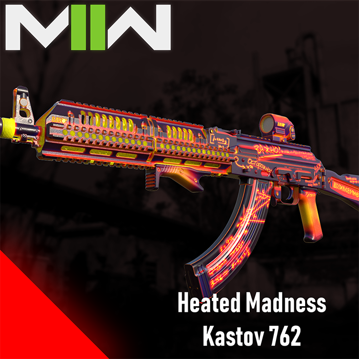 【MW Base】Heated Madness Kastov 762