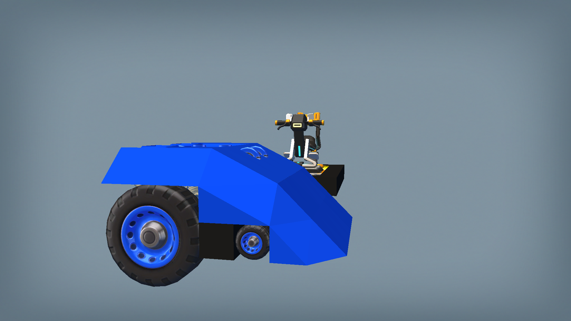 Remote control battle bots Fant mod blue