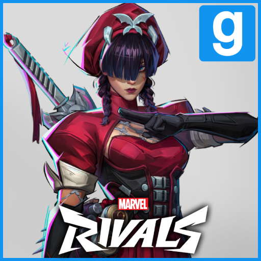 Marvel Rivals: Psylocke Blood Kariudo (Playermodel & NPCs & Ragdoll)