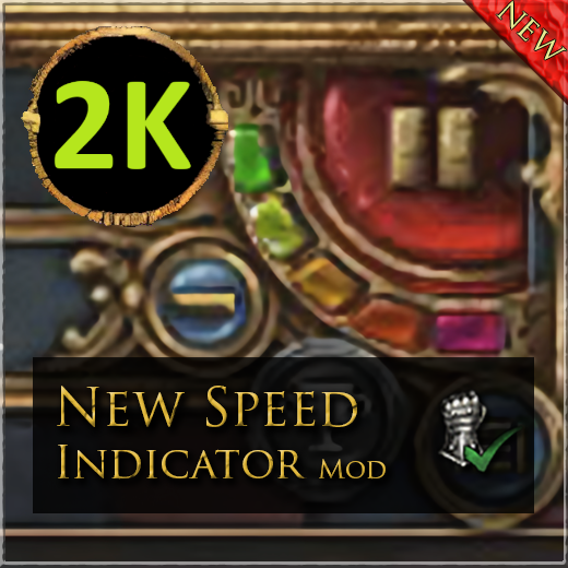P2KE Submod - [QoL] Speed indicator 2k