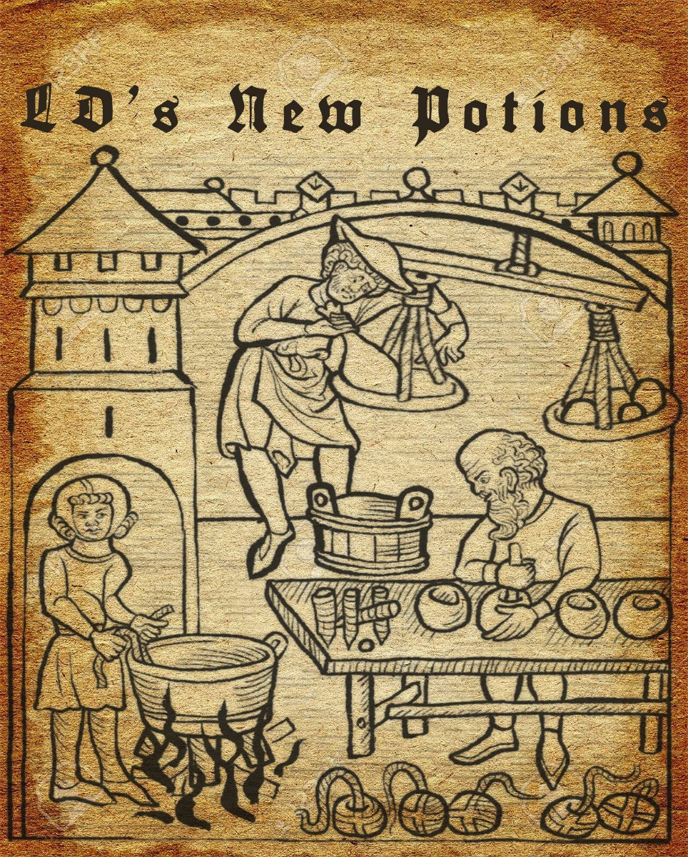 LD's New Potions