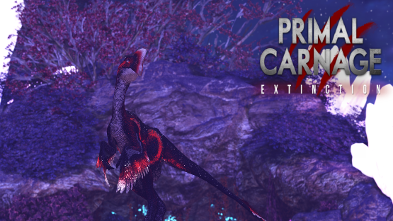 Crimson Galaxy Oviraptor